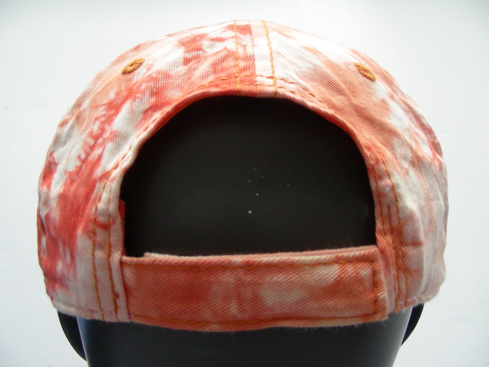 ORANGE CRUSH - Distressed Style - LADIES One Size Adjustable Baseball Cap Hat!