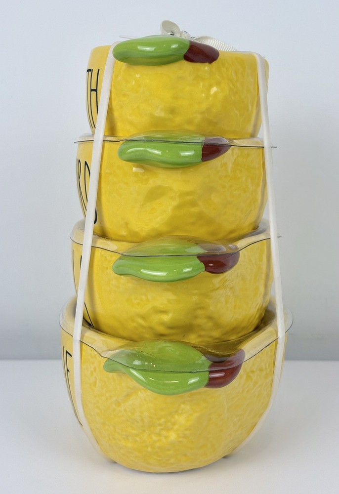 Rae Dunn Lemon Measuring Cups
