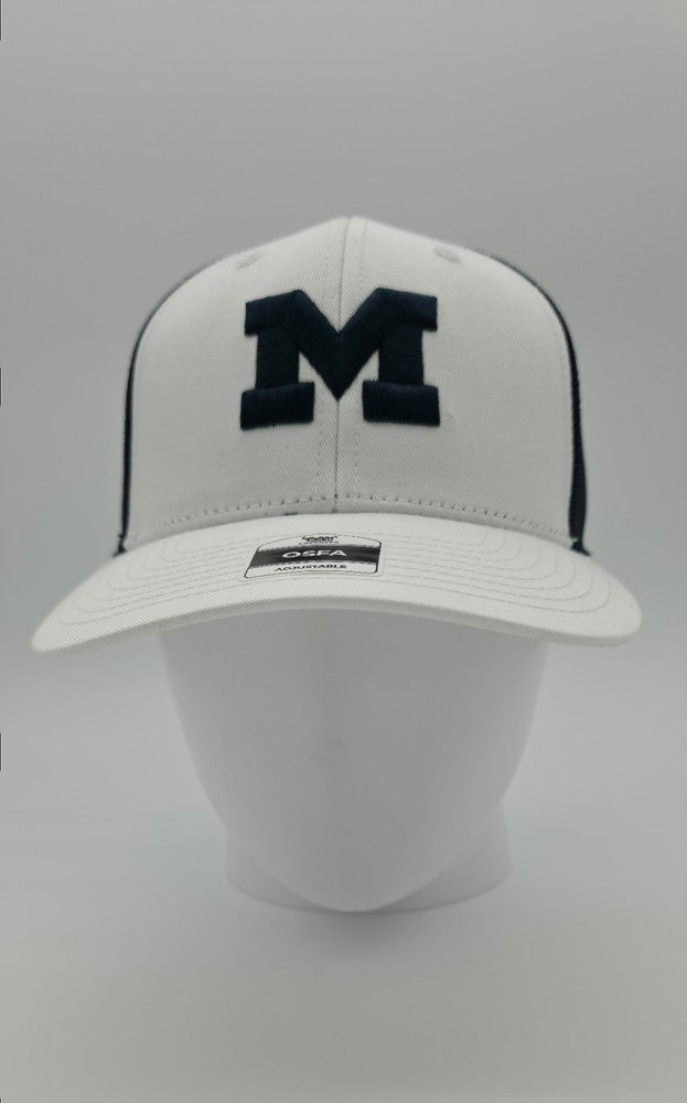 NCAA Michigan Wolverines Trucker Hat, Navy/White, ONE SIZE