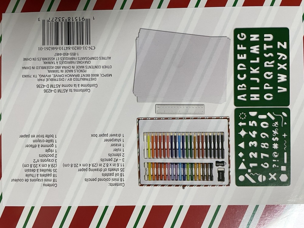 Creatology On The Go Art Set New 80 Pieces