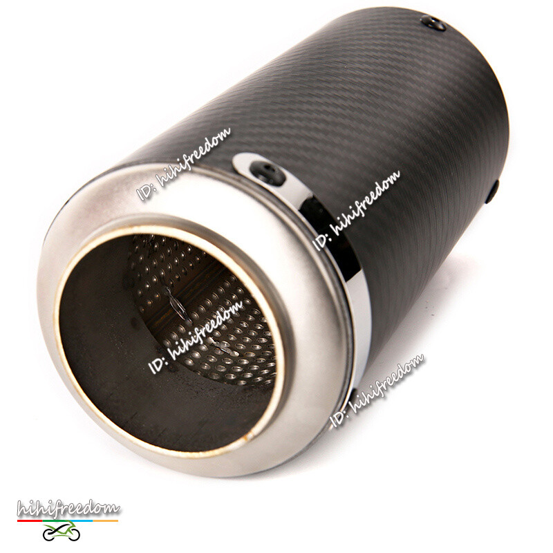 Full Set Exhaust Front Mid Pipe Carbon Muffler For Suzuki GSXR 600 750 2006-2007