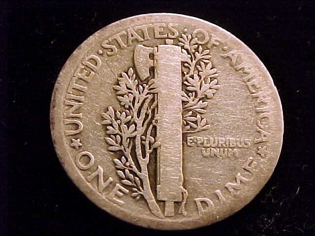 1921-P Mercury Dime, Good Grade.