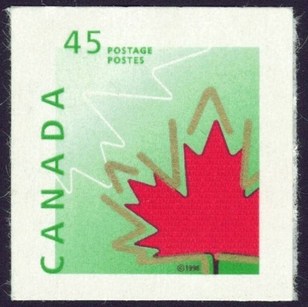 Canada sc#1696 Stylized Maple Leaf, Mint-NH