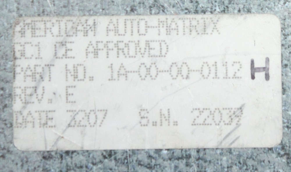 AMERICAN AUTO MATRIX GC1 CONTROLLER CARD