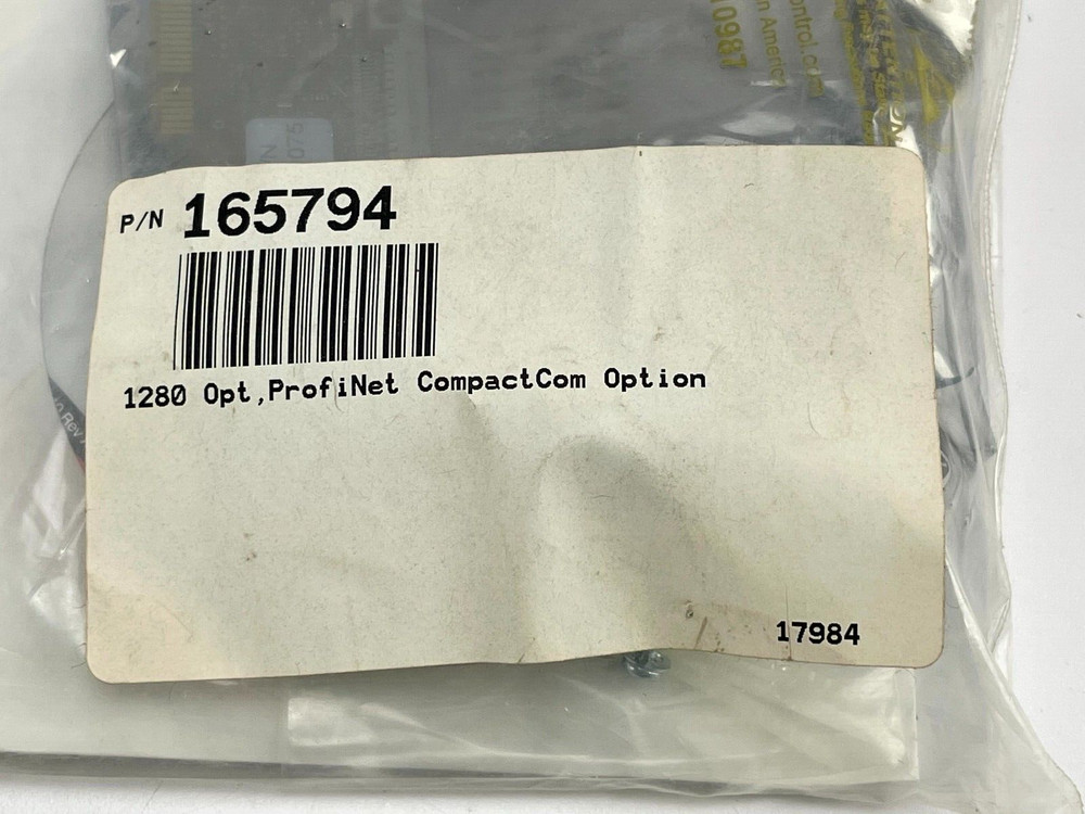 Rice Lake 165794 1280 Opt, ProfiNet CompactCom Option