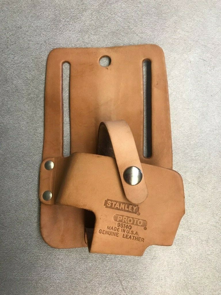 Leather 25' Stanley Measuring Tape Holder -95140 - USA - holder only