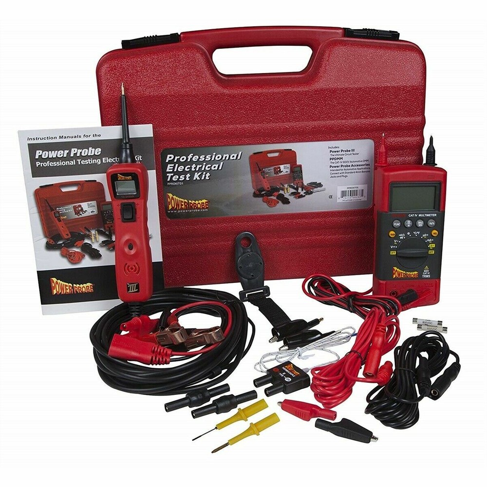 Power Probe PPROKIT01 Professional Electrical Test Kit New!