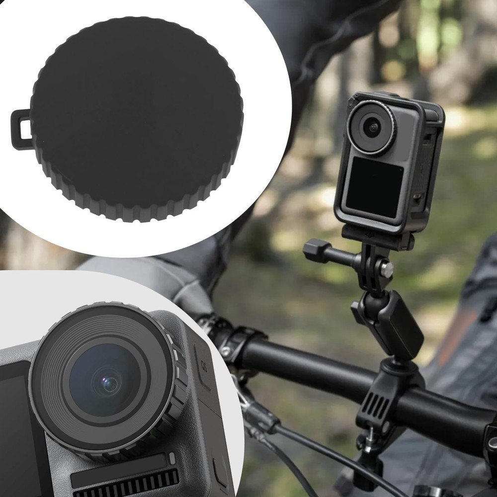 4Pcs Camera Lens Cap Silicone Protective Case Dust Cover Protection Cap Compa...