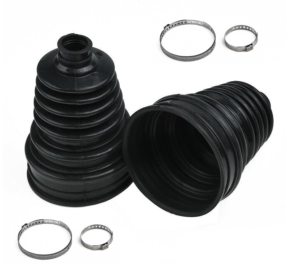 2 Universal CV Boot Replacement Kit,CV Axle Boot Dust Cover Ball Head Clamp Kit