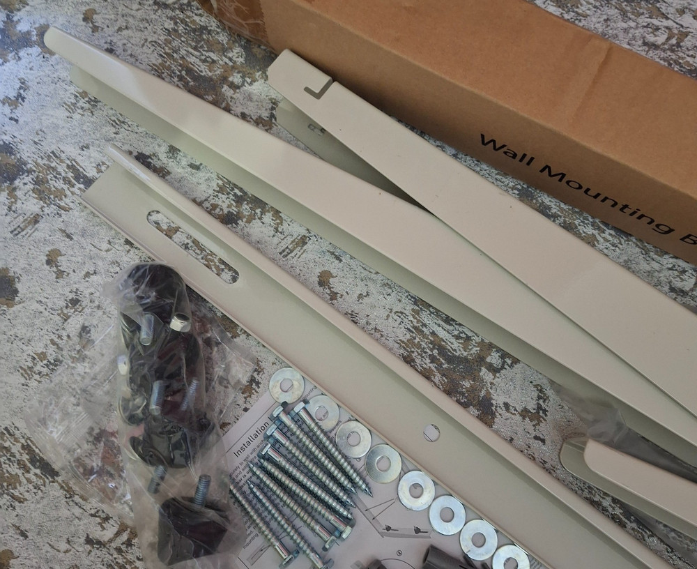 Ductless Air Wall-Mounted Bracket for Mini Split Condensing A/C Unit Support