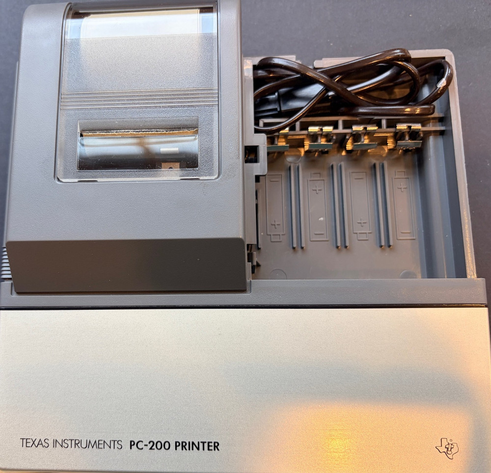 Texas Instruments PC-200 Thermal Printer Circa 1985 NIB