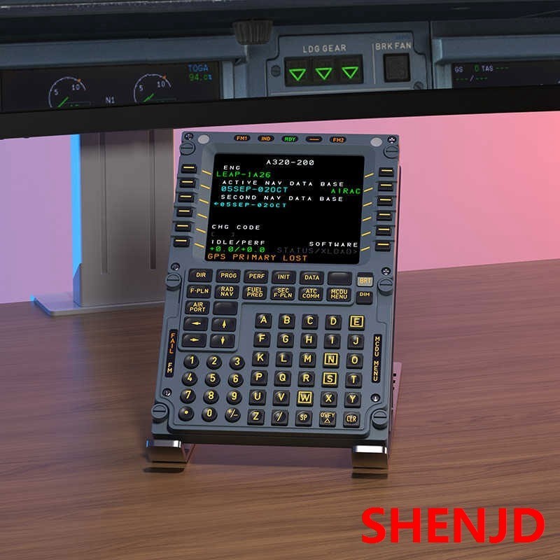 WINGFLEX A320 MCDU Flight Simulator Features Full-Scale Simulation for XPLANE