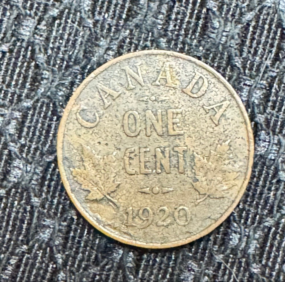 1 Cent - George V 1920 Canada KM# 28