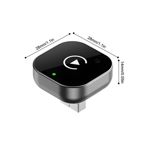 USB Auto Wireless CarPlay Adapter For iPhone Apple Wireless Dongle Plug ＆ Play