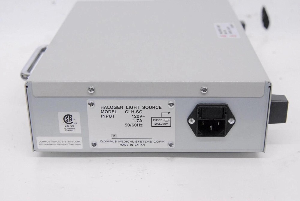 Olympus CLH-SC Halogen Light Source w/ O5.0x10.0ST Gray Light Guide