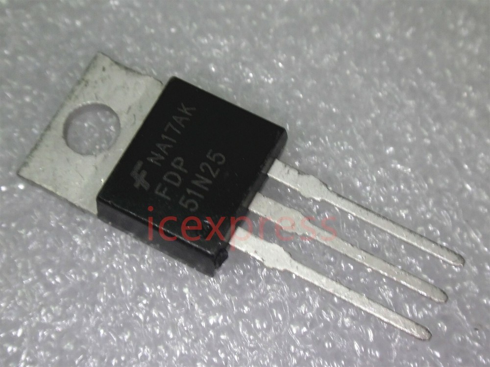 10PCS FDP51N25 TO-220