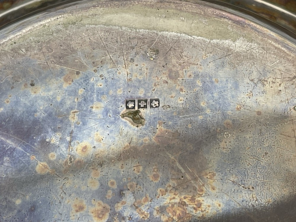 Vintage BSCEP Silver Plated Platter 4 Piece