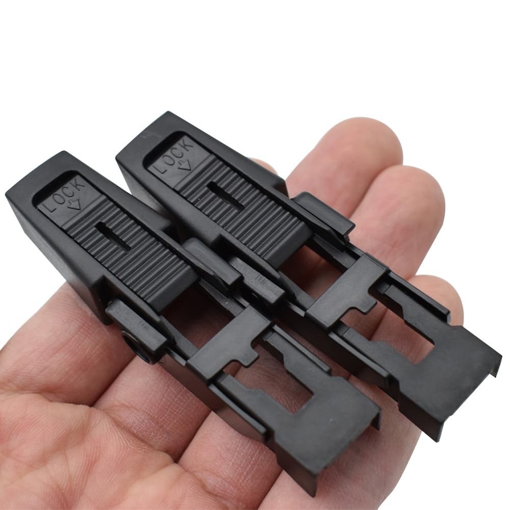 2pcs Front Windshield Wiper Blade Arm Lock Retaining Clip For BMW 5 E39 Audi...