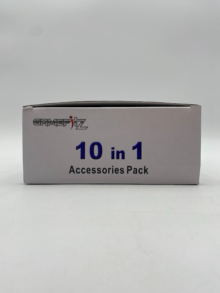 GameFitz 10 in 1 Accessories Pack with box