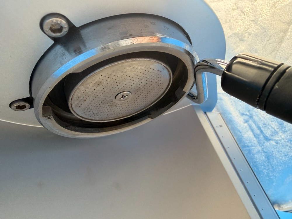 Gaggia Carezza Silver Espresso Machine Coffee Maker BASE ONLY Powers On