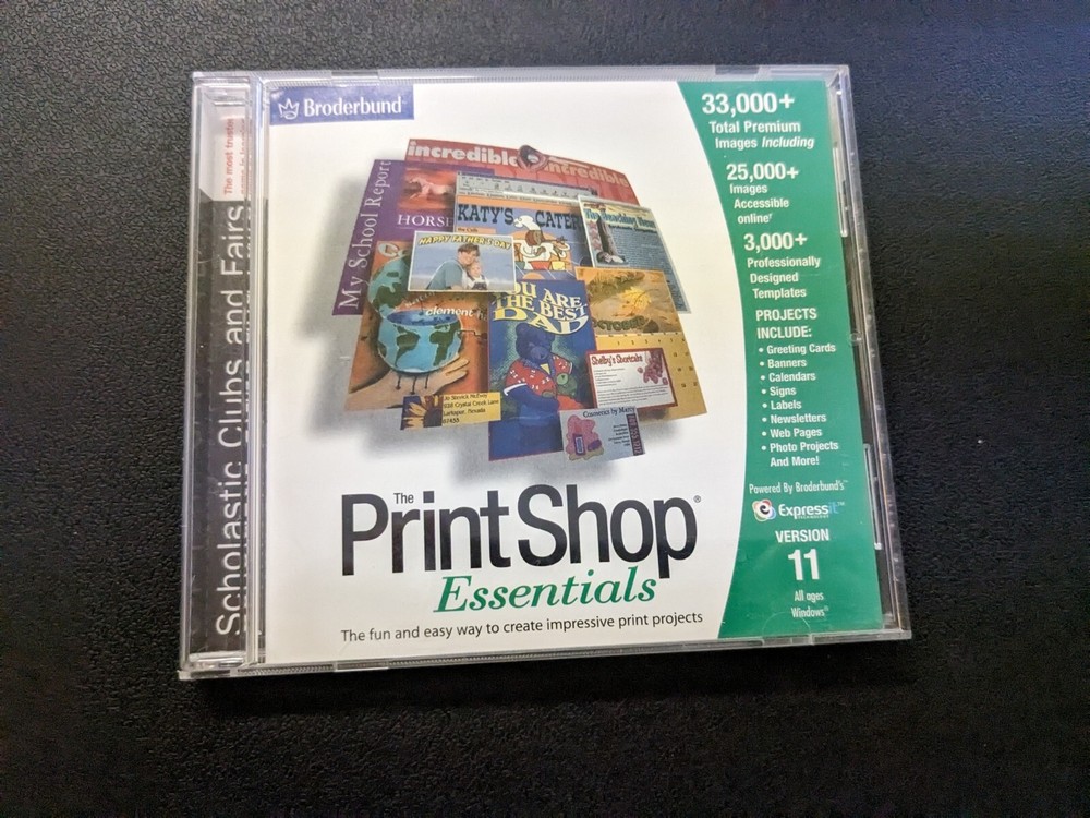 Print Shop Essentials Version 11 [Windows 95]