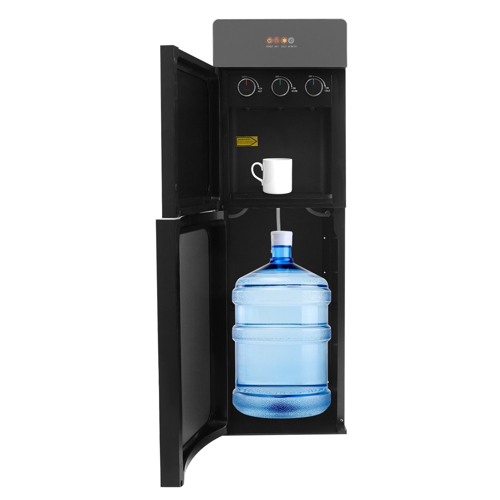 Bottom-Loading Water Dispenser with Hot, Cold, and Room Temperature Options