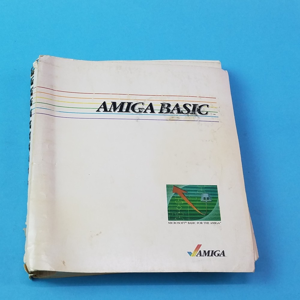 Amiga Basic Book - Vintage Amiga Booklet - Amiga Manual