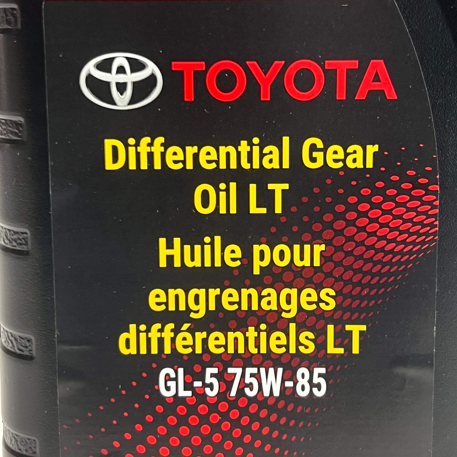 TOYOTA (6 PACK) Differential Gear Oil LT SAE 75W-85 1 qt. 128612