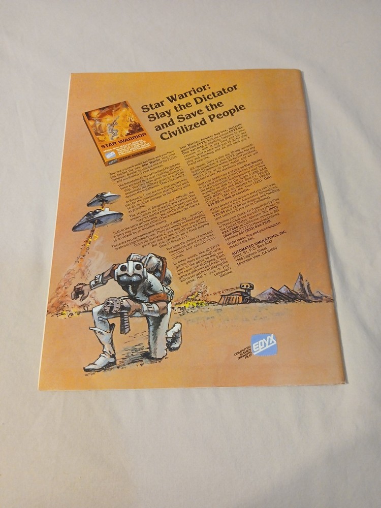 Vintage Dungeons And Dragons Dragon Magazine #55 Missing Insert Module