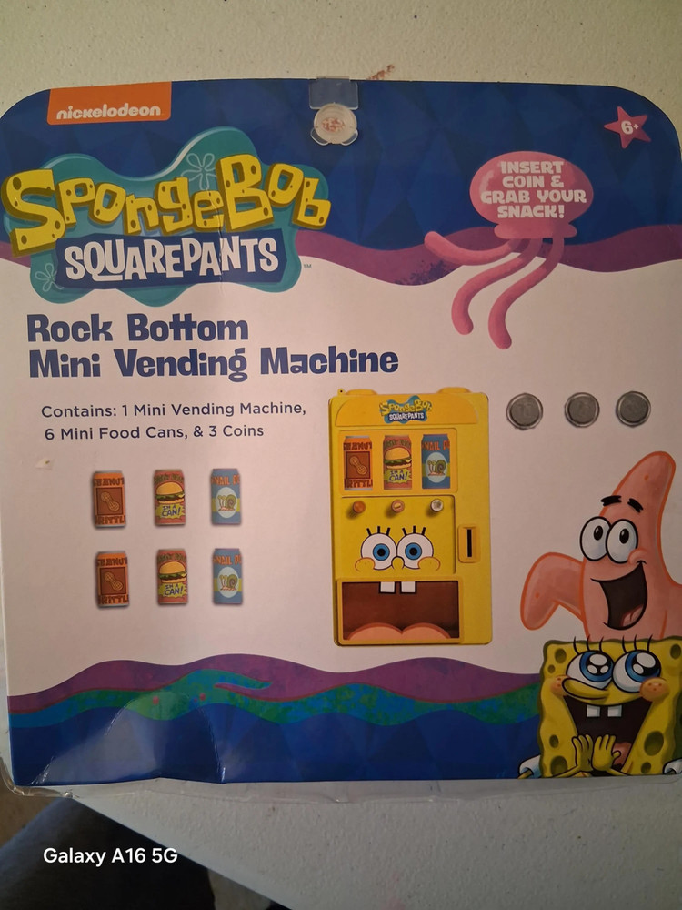 Sponge Bob Toy Vending Machine