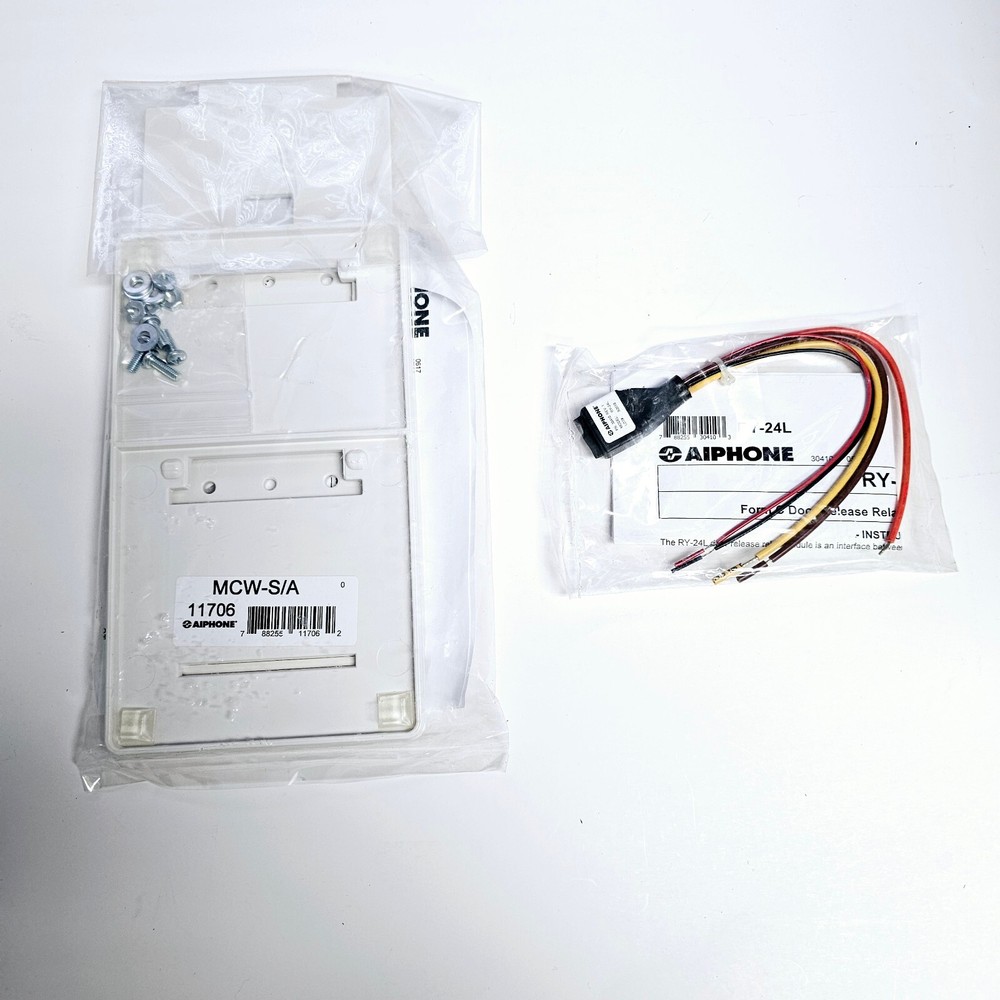 Aiphone JPS-4AEDV JP Series 7" Touchscreen Surface Video Intercom Set NEW