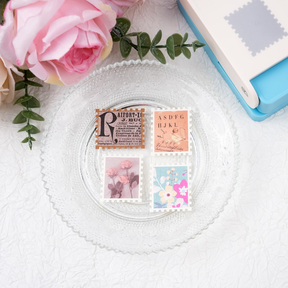 Large Rectangular Postage Stamp Punch Craft Punch for Paper Craft Scrapbooking