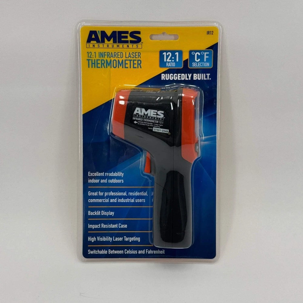 AMES INSTRUMENTS 12:1 Infrared Laser Thermometer