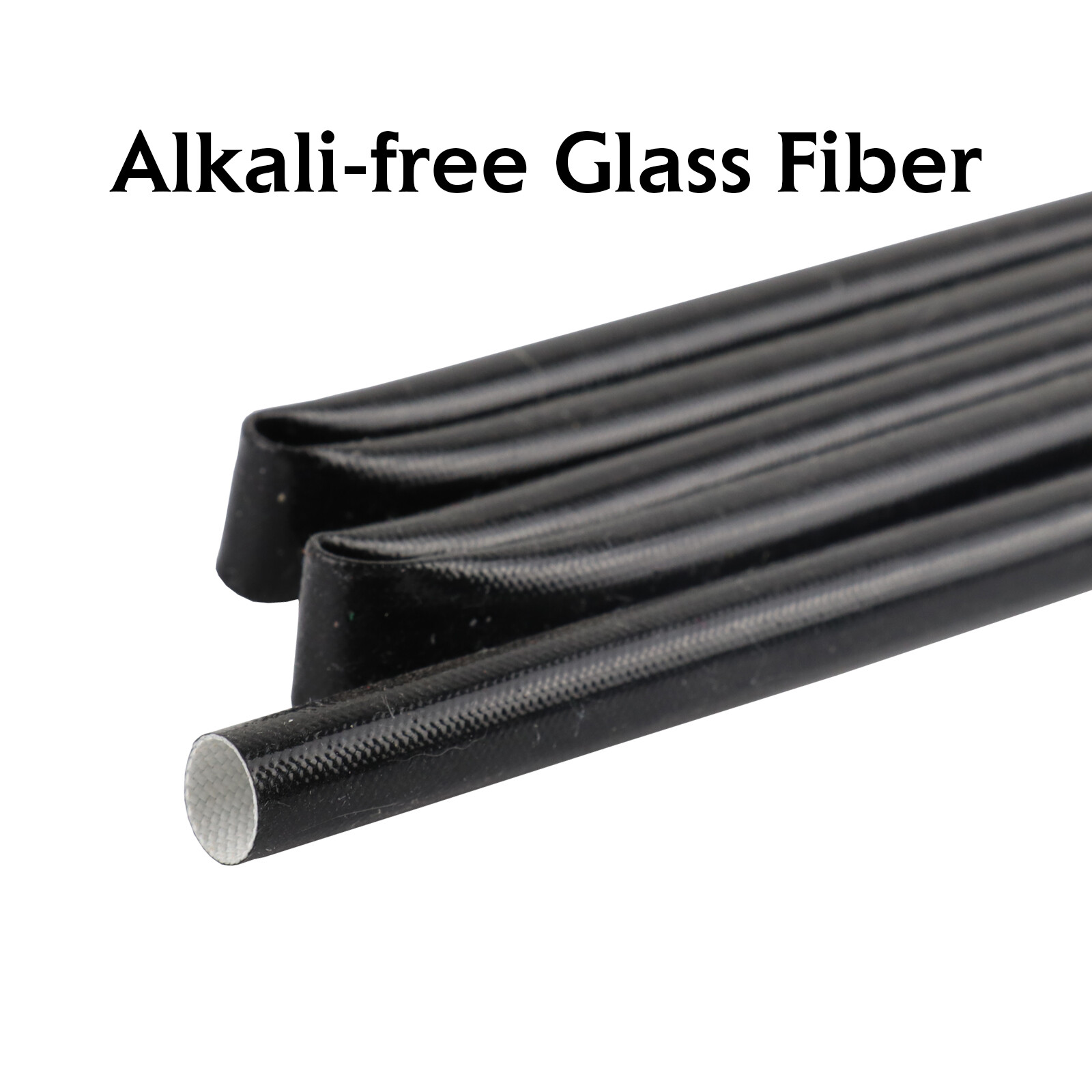 Fiberglass Silicone Sleeve Heat Shield Wrap Automotive Cable Wire Insulation Lot