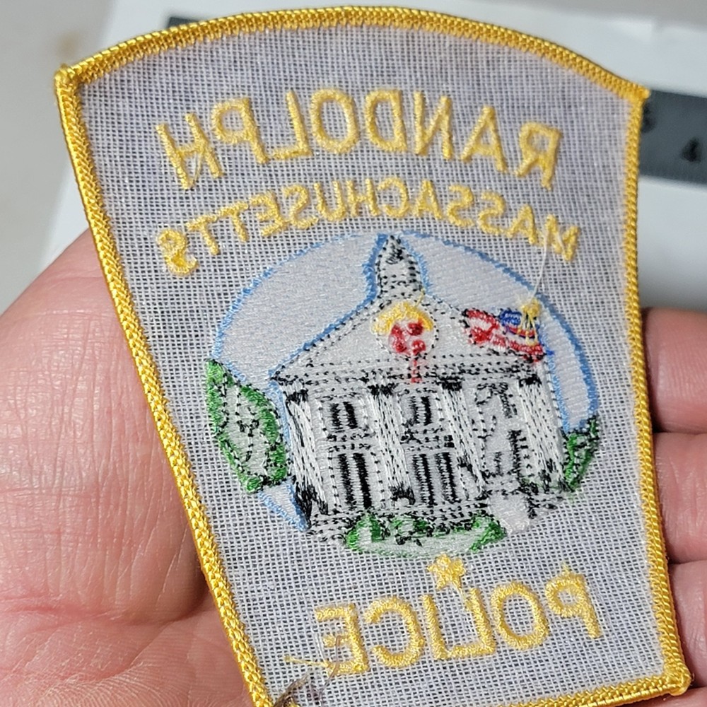 MK2 B7 Police patch Massachusetts Randolph