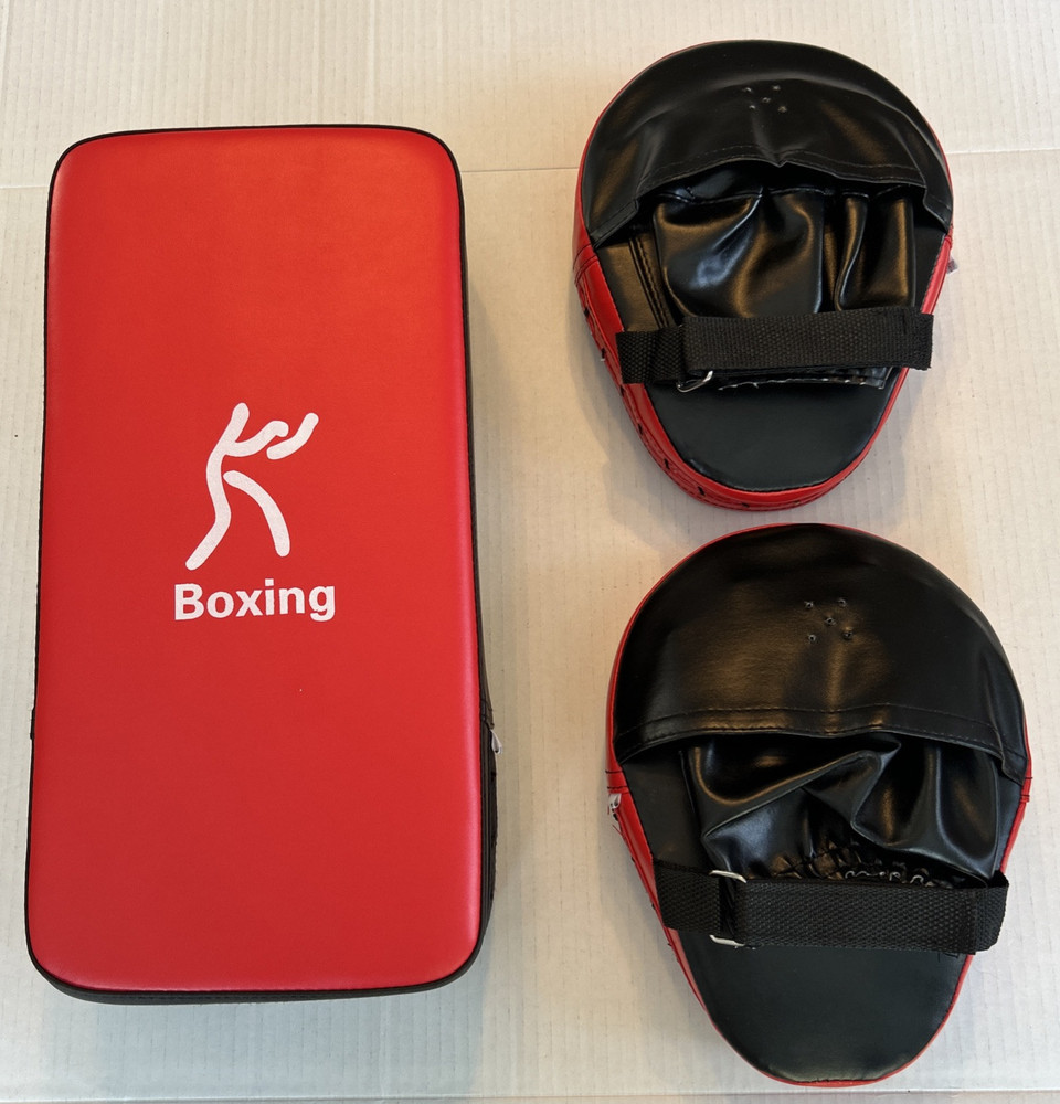 Odoland Punching Mitts Kick Pack Set, Boxing Mitts Focus