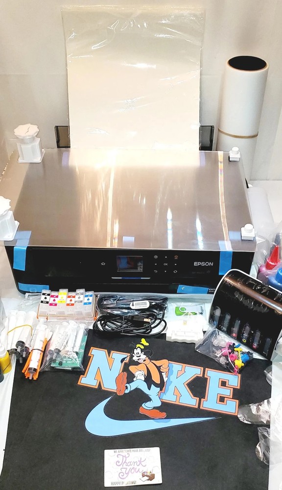 DTF PRINTER CONVERTED XP-15000 EPSON A3+ 13" Premium DTF Kickstart Bundle