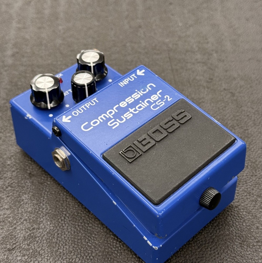 BOSS CS-2 Compression Sustainer Used Compressor