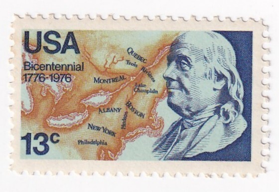 STAMP US SCOTT 1690 "Franklin" 13 CENT 1976 MNH