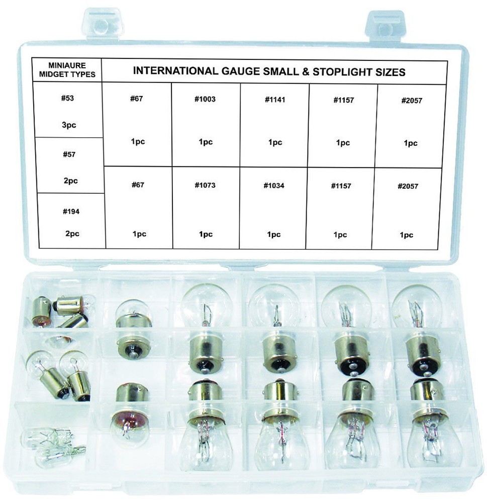 Swordfish 61010 - 17pc Automotive Bulb Assortment