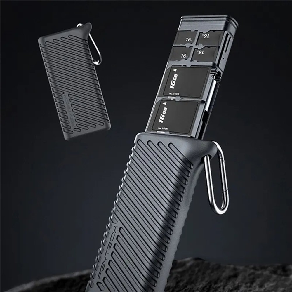 PGYTECH 2-in-1 High Speed Memory Card Reader Card Case for SD / TF Memory Cards