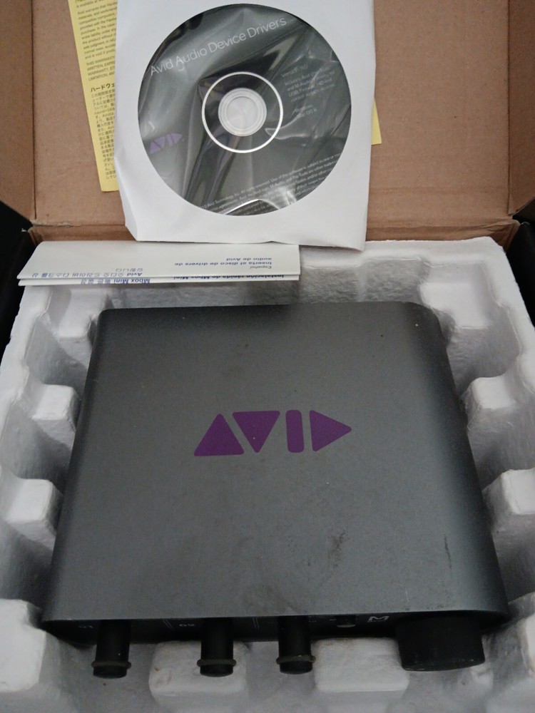 AVID Mbox Mini USB Audio Interface with original box