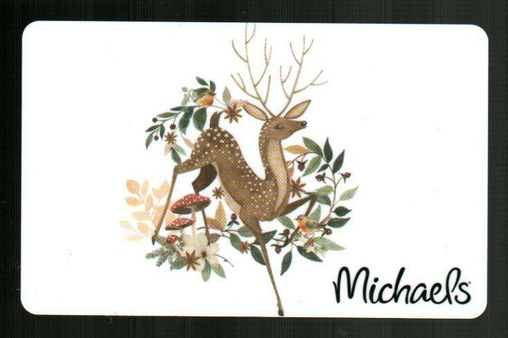 MICHAELS Reindeer ( 2021 ) Gift Card ( $0 )