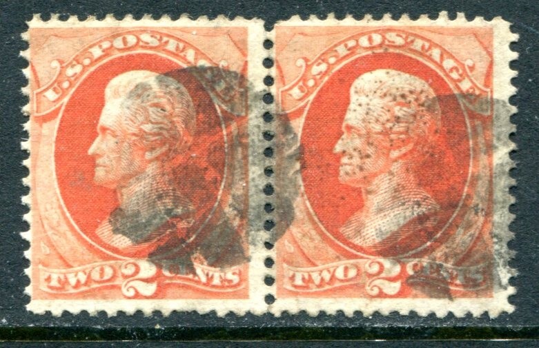 US 1875 Used Pair #178