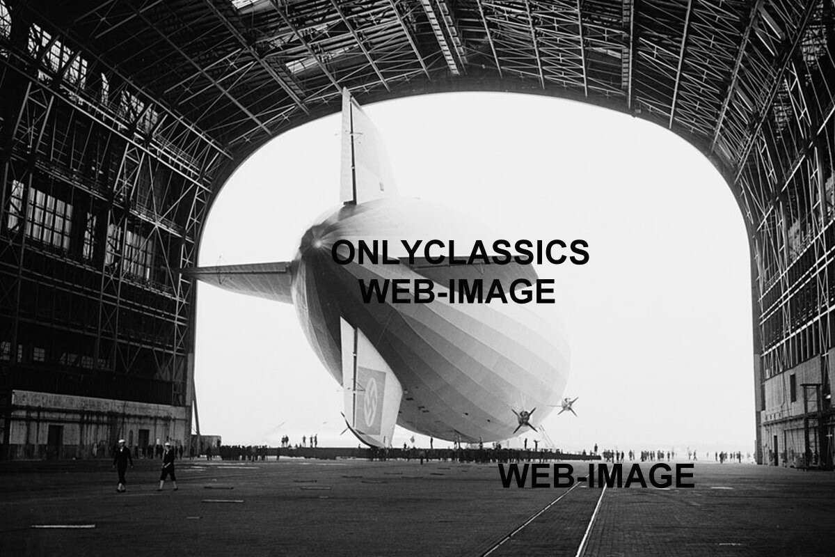 GERMAN AIRSHIP HINDENBURG DIRIGIBLE 34-4X6 PHOTOS LAKEHURST NJ AVIATION MILITARY