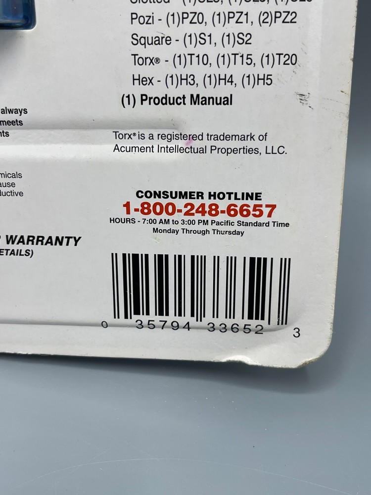 Channel Lock Rapid Fire Quick Loading Power Screwdriver