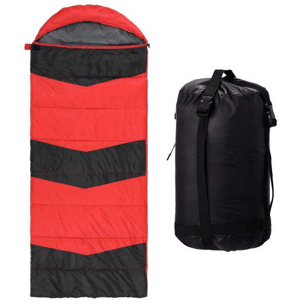 Heated Sleeping Bag Rectangular Lightweight USB Pads Waterproof Backpacking