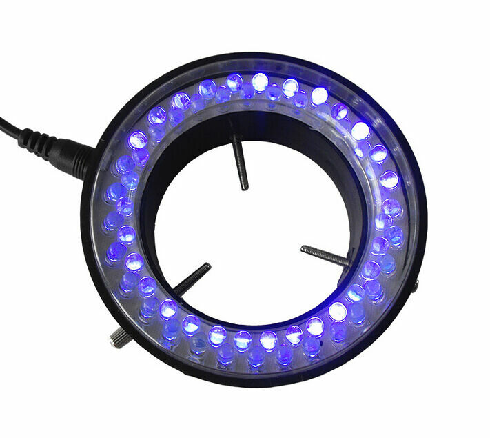 60mm Inner Diameter LED Ring Lamp Different Color Stereo Microscope Light Source