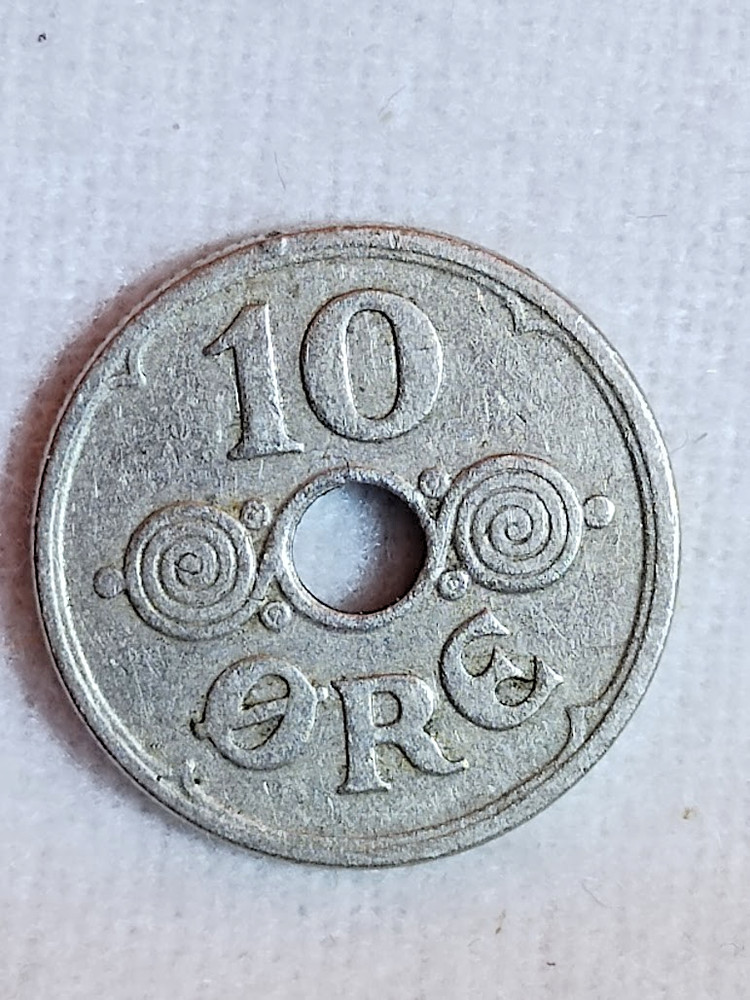 Denmark 10 Ore 1929