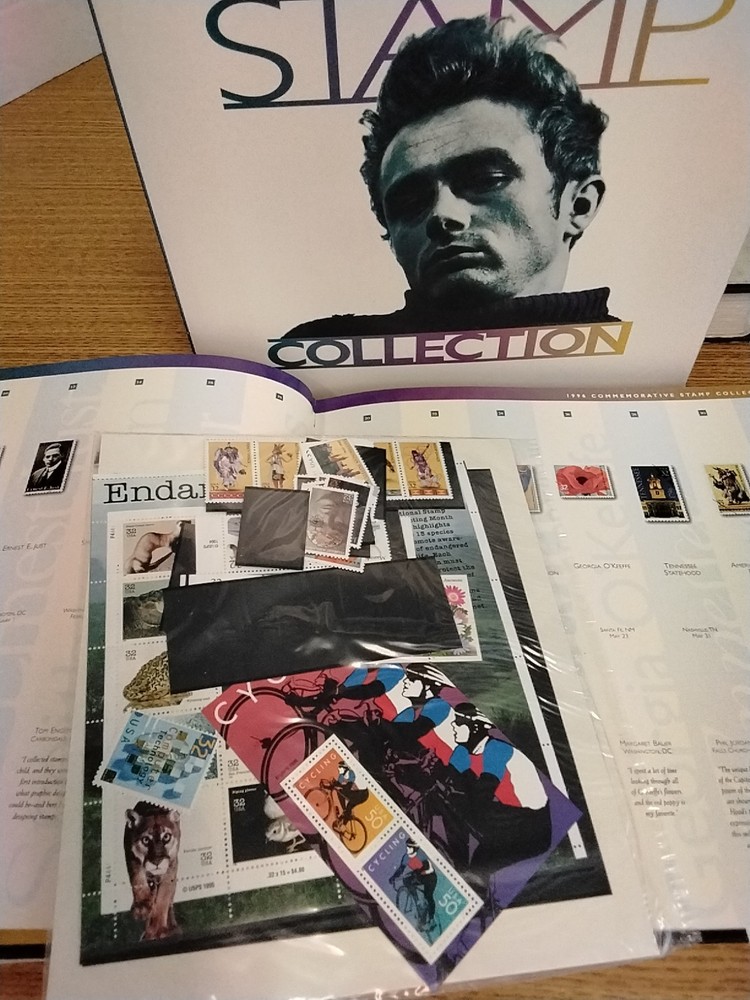 1996 Stamp Yearbook /With Original Stamps From UPS